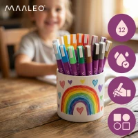 Maaleo 27051 Akrylové fixy sada 16 ks