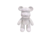 RealG RC-K-257 Diamantové malování 5D figurka 51 cm, medvěd bílý