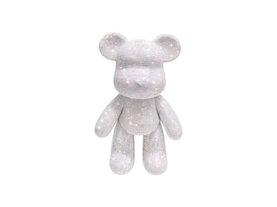 RealG RC-K-257 Diamantové malování 5D figurka 51 cm, medvěd bílý