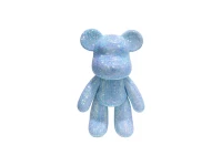 RealG RC-K-257 Diamantové malování 5D figurka 51 cm, medvěd modrý