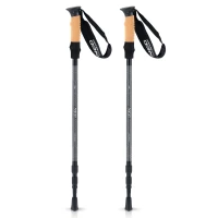 Trekingové palice Neo-Sport NS-380 Professional, 65-135 cm, 0,355 kg, 2 kusy, čierne