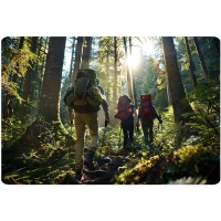 Trekingové palice Neo-Sport NS-380 Professional, 65-135 cm, 0,355 kg, 2 kusy, čierne