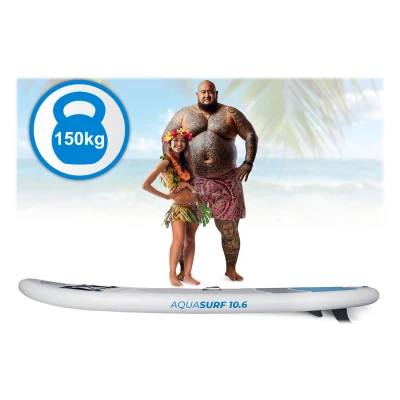 Neo-Sport 170200 Paddleboard SUP s příslušenstvím, Aquasurf, 150 kg, 320 cm