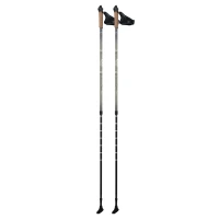 Neo-Sport NS-383 Profesionálne trekingové palice, 85-143 cm, 0,355 kg, 2 kusy, olivovo zelená