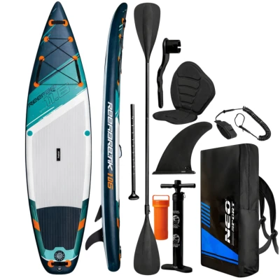 Neo-Sport 170302 Paddleboard SUP s príslušenstvom, Reefbreak, 160 kg, 350 cm