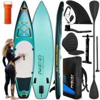 Neo-Sport 170303 Paddleboard SUP s příslušenstvím, Reefbreak, 160 kg, 350 cm