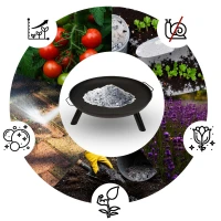 Berdsen BD-881 Zahradní ohniště s roštem a pohrabáčem 60 cm