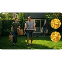 Berdsen BD-881 Zahradní ohniště s roštem a pohrabáčem 60 cm