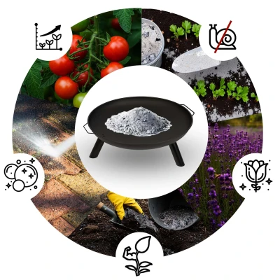 Berdsen BD-881 Zahradní ohniště s roštem a pohrabáčem 60 cm