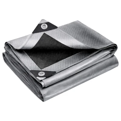 Plonos PL-501 Krycí plachta HDPE, 400 × 600 cm, 260 g/m², šedá