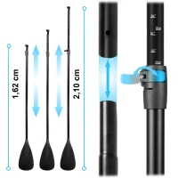 SOKE 850000 Paddleboard SUP s príslušenstvom, Aquasurf, 85 kg, 275 cm