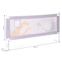 EcoToys SG-031 Bezpečnostná bariéra na posteľ 200 cm
