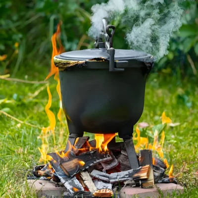 MultiGarden VK10L Stojací liatinový hrniec 10 l