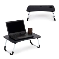ModernHome PJJLT0001 Stojan na notebook 60 x 40 cm, černý
