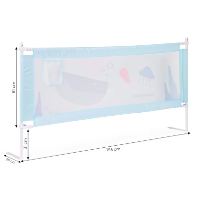 EcoToys SG-032 Bezpečnostná bariéra pre posteľ 200 cm