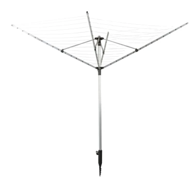 MultiGarden 4JM-60MAC Zahradní sušák na prádlo, zemní vrut, 60 m, šedá