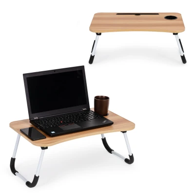 ModernHome PJJLT0001 Stolík na notebook 60 x 40 cm, drevo