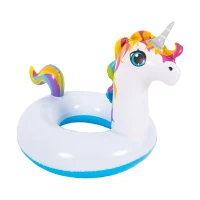 SunClub 35182-2 Nafukovací plavecký kruh 49 cm, jednorožec bílý