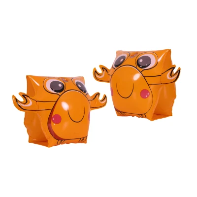 SunClub 32206 Nafukovací rukávky 22 x 26 cm, krab oranžový