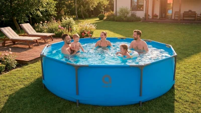 Avenli 12427 Bazén s konstrukcí včetně příslušenství 366 x 100 cm, Premium 