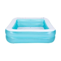 SunClub 51005 Dětský čtvercový bazén 145 x 145 cm, modrý