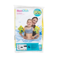 SunClub 32132 Nafukovací rukávky do vody 16 x 16 cm, dinosaurus