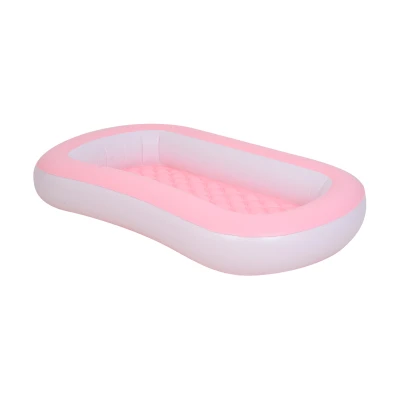 SunClub 51506 Dětský nafukovací bazén 163 cm x 103,5 cm, růžový