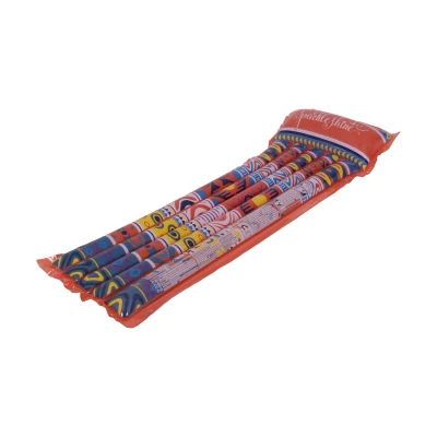 SunClub 33116 Nafukovací lehátko do bazénu 171 x 66 x 22 cm, oranžové