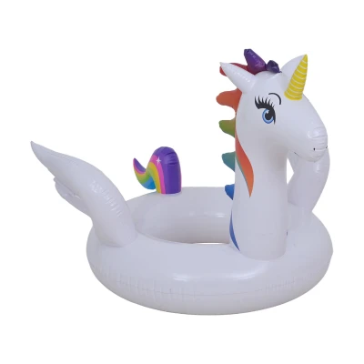 SunClub 35481 Nafukovací kruh 122 cm, jednorožec