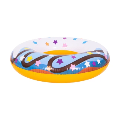 SunClub 37601 Nafukovací kruh 103 cm, donut modrý