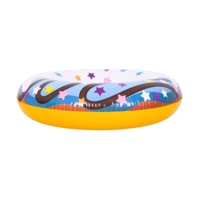 SunClub 37601 Nafukovací kruh 103 cm, donut modrý