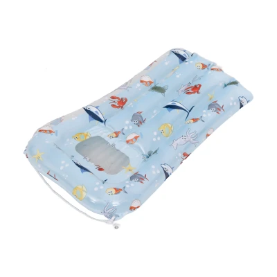 SunClub 35451 Nafukovací lehátko pro děti 68 x 41 cm, modré