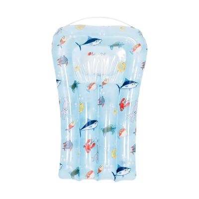 SunClub 35451 Nafukovací lehátko pro děti 68 x 41 cm, modré