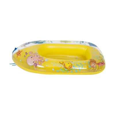SunClub 37593 Nafukovací člun pro děti 105 x 65 cm, žlutý
