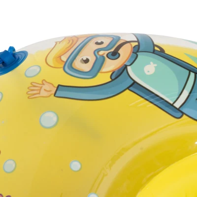 SunClub 37593 Nafukovací člun pro děti 105 x 65 cm, žlutý