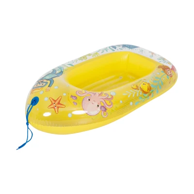 SunClub 37593 Nafukovací člun pro děti 105 x 65 cm, žlutý