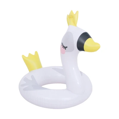 SunClub 35468 Nafukovací bazénový kruh 45 cm, labuť