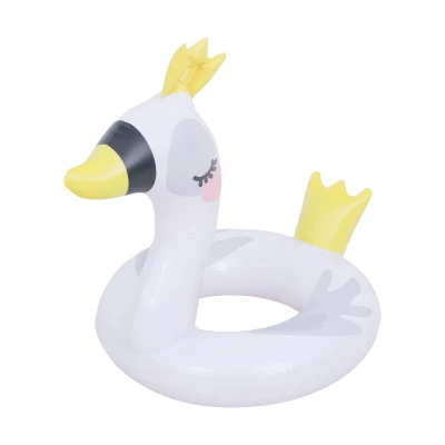 SunClub 35468 Nafukovací bazénový kruh 45 cm, labuť