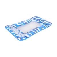 SunClub 33153 Nafukovací lehátko do vody 117 x 76 cm, modré
