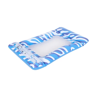 SunClub 33153 Nafukovací lehátko do vody 117 x 76 cm, modré