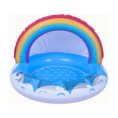 SunClub 57155 Nafukovací bazén pre batoľatá s baldachýnom, 95 cm