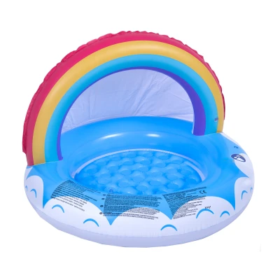 SunClub 57155 Nafukovací bazén pre batoľatá s baldachýnom, 95 cm