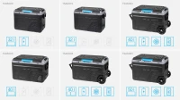 Teesa TSA6003 Kompresorová přenosná chladnička s mrazením 40 l, DC 12/24 V, AC 230 V