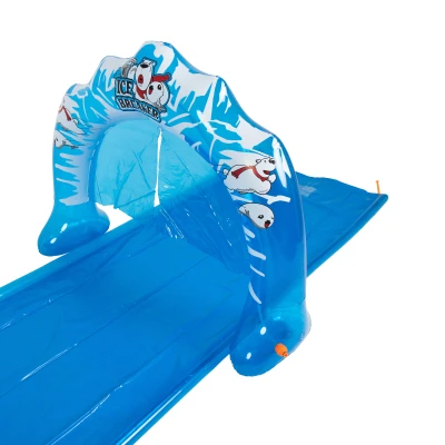 SunClub 97205 Vodní skluzavka pro děti 500 x 120 x 102 cm, lední medvěd