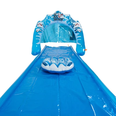 SunClub 97205 Vodní skluzavka pro děti 500 x 120 x 102 cm, lední medvěd