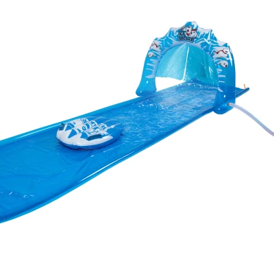 SunClub 97205 Vodní skluzavka pro děti 500 x 120 x 102 cm, lední medvěd