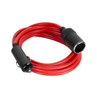 Peiying PY-CHR0013 Predlžovací kábel pre zapaľovač v aute 12 V / 24 V, dĺžka 5 m, výkon 120 W