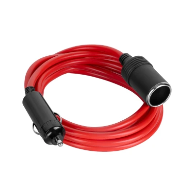 Peiying PY-CHR0013 Predlžovací kábel pre zapaľovač v aute 12 V / 24 V, dĺžka 5 m, výkon 120 W