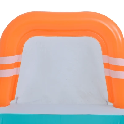 SunClub 51471 Nafukovací zahradní bazén s brankami 258 x 170 x 108 cm