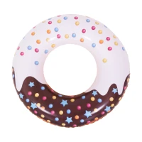 SunClub 37601 Nafukovací kruh 103 cm, hnedý donut
